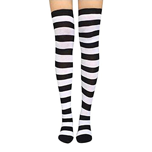 Fulidngzg Kompressionsstrümpfe Damen Klasse 2 Herren, Flug Stützstrümpfe Laufen Kompressionssocken Lang Bein Fit Thrombosestrümpfe Bunt Kompressionsstrümpfe High Calf Compression Socks Laufsocken von Fulidngzg