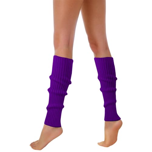 Fulidngzg Legwarmer Damen Kawaii Y2K Stulpensocken Beinwärmer Knöchel Lang Leg Warmers Beinstulpen Vintage Stricken Stulpen Wollstulpen Weiß Mädchen Beinlinge Wadenwärmer von Fulidngzg