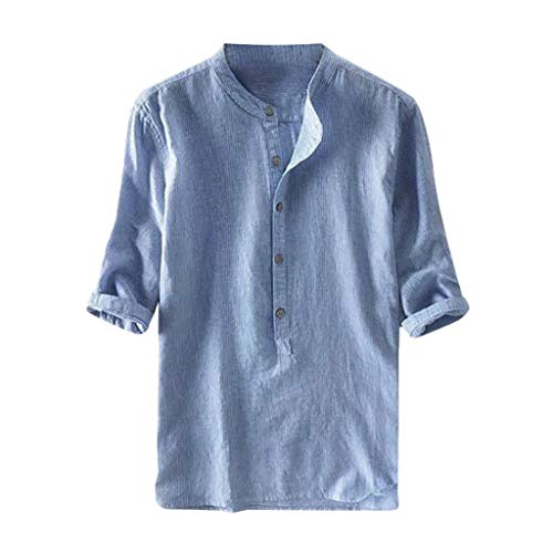 Fulidngzg Leinenhemd Herren Weiss 4XL Slim Fit Lang Knopfhemd Regular Fit Kurzarmhemd Hemden Elegant Kurzarm Herrenhemden Freizeithemden Dünn Casual Baumwolle Lässiges Groß Weit Sommerhemd von Fulidngzg