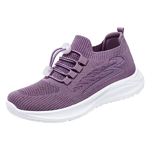 Fulidngzg Orthopädische Schuhe Damen Sportschuhe Atmungsaktive Sneaker Fersensporn Barfuss Schuhe Fersensporn Halbschuhe Ortho Soft Elegant Orthopädische Leichte Schnürschuhe Fitness Schuhe Gym von Fulidngzg