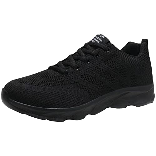 Fulidngzg Plateau Schuhe Damen Sportschuhe Fersensporn Orthopädische Sport Schnürschuhe Mädchen Barfuss Schuhe Bequeme Atmungsaktive Halbschuhe rutschfeste Sneaker Stoffschuhe Weiss Schwarze von Fulidngzg