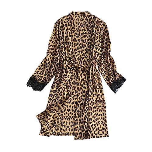 Fulidngzg Reisebademantel Leicht Damen Microfaser Morgenrock Sauna Bademantel Morgenmantel Sexy Kimono Robe Nachtwäsche Saunamantel Lang Flauschig Warm Baumwolle Pajama Hausmantel Frotteemantel von Fulidngzg