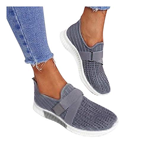 Fulidngzg Schuhe Damen Sneaker 43 Fitnessschuhe Joggingschuhe Laufschuhe Walkingschuhe Sportschuhe Tennis Fitness Running Schuhe Rutschfeste Straßenlaufschuhe Turnschuhe Running Schuhe Joggingschuhe von Fulidngzg