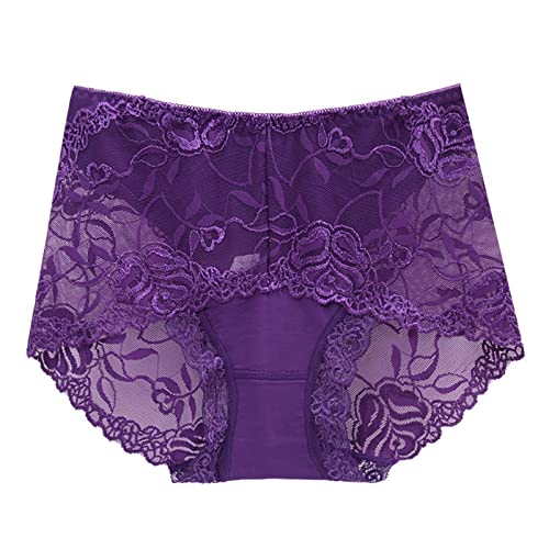 Fulidngzg Slip Damen Hipster Erotic Lingerie Erotisch String Tanga Tangas Hohe Taille Spitze Dessous Unterwäsche Atmungsaktiv Ouvert Große Größen Unterhosen Schlüpfer von Fulidngzg