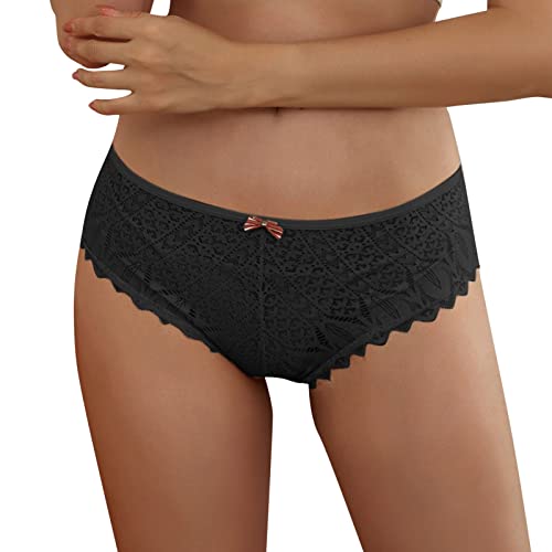 Fulidngzg Slip Damen Sexy Spitze Erotisch Frauen Offen Ouvert Höschen Bikini Nahtlose Slips Große Größen Unterhosen Unterwäsche Dessous Hipster String Tanga von Fulidngzg