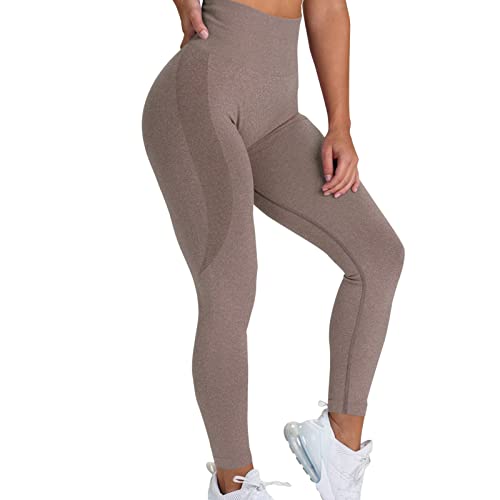 Fulidngzg Sportbekleidung für Damen Capri Booty Scrunch Sportleggins Bauchweg High Waist Sporthose Gym Kompressionsleggins Stretch Lang Blickdichte Leggings mit Taschen Schwarz Yogahose Sportkleidung von Fulidngzg