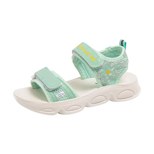 Fulidngzg Sandalen Mädchen Kinder Sommerschuhe Prinzessin Trekkingsandalen Glitzer Kinderschuhe Sommer Schuhe Strandschuhe von Fulidngzg