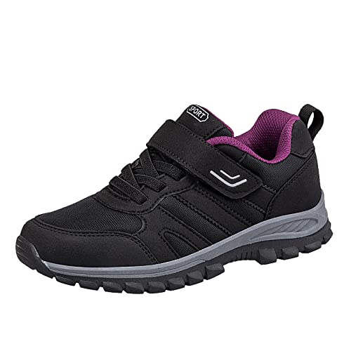 Fulidngzg Trekkingschuhe Damen: Leichte Winter Halbschuhe Wasserdicht Walking Trekkingschuhe Wolken Wanderschuhe Wandern 39 Wanderstiefel Atmungsaktive Schnürsenkel Outdoor Schuhe Bergschuhe von Fulidngzg