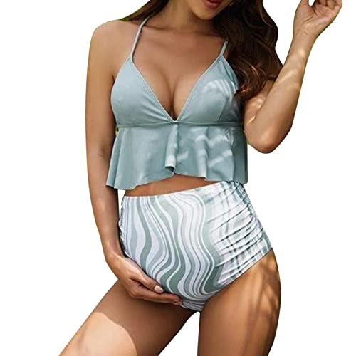 Fulidngzg Umstands Bikini Damen Große Größen Swimsuit Bademode 2 Teiler Sport Maternity Shorts Badeanzug Push Up Sexy Umstandsbikini Curvy mit Bügel Umstandsmode mit Bügel Umstandsbadeanzug Bikini Fulidngzg Umstands Bikini Damen Große Größen Swimsuit Bademode 2 Teiler Sport Maternity Shorts Badeanzug Push Up Sexy Umstandsbikini Curvy mit Bügel Umstandsmode mit Bügel Umstandsbadeanzug Bikini von Fulidngzg