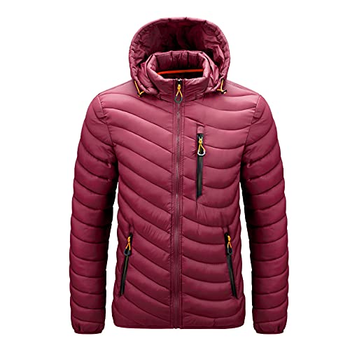 Fulidngzg Winterjacken Herren: Warme Winter Steppjacke Übergangsjacke mit Kapuze Atmungsaktiv Winterjacke Puffer Jacke Outdoor 3XL Daunenjacke Daunenmantel Wanderjacke Fulidngzg Winterjacken Herren: Warme Winter Steppjacke Übergangsjacke mit Kapuze Atmungsaktiv Winterjacke Puffer Jacke Outdoor 3XL Daunenjacke Daunenmantel Wanderjacke von Fulidngzg