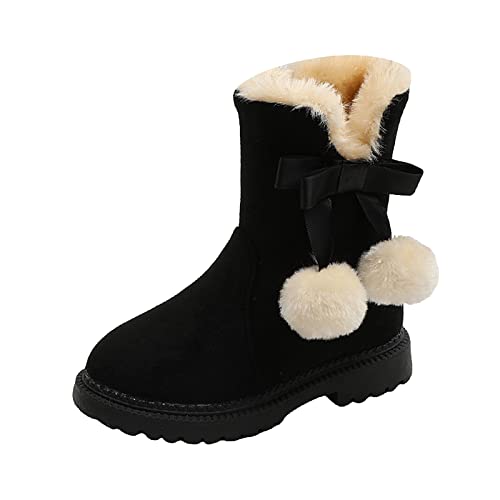 Kinder Winterschuhe Mädchen Warm Unisex Kinder Kinderschuhe Übergangsschuhe Winter Weite W Winterschuhe Schneestiefel Wasserdicht Elefanten Winterstiefel Stiefel Gefüttert Lammfell Winterboots von Fulidngzg