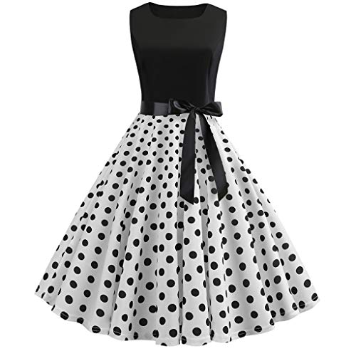 Kleid Sexy Damen Lang Festlich Cocktailkleid Ballkleid Partykleid Vintage Festliche Kleider Rockabilly Kleid Swing Kleider Abendkleid Curvy Petticoat Kleid Rockabilly Kleid Swing Kleider von Fulidngzg