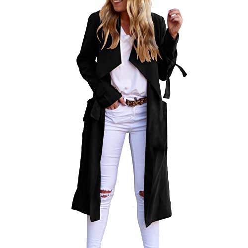 Mantel Frühling Damen Leicht Oversize Frühlingsmantel Übergangsjacke Übergang Tailliert Sommermantel Mantel Beige Elegant Übergangsmantel Damenmantel Lang Schwarz Mäntel Frauen Long Coat Mantel Frühling Damen Leicht Oversize Frühlingsmantel Übergangsjacke Übergang Tailliert Sommermantel Mantel Beige Elegant Übergangsmantel Damenmantel Lang Schwarz Mäntel Frauen Long Coat von Fulidngzg