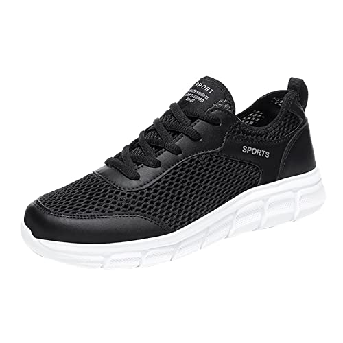 Schuhe Herren Sneaker Outdoor 43 Walkingschuhe Sommerschuhe Weiß Gym Turnschuhe Atmungsaktive Fitness Sportschuhe Freizeitschuhe Leichte Bequeme Shoes for Men zum Reinschlüpfen Joggingschuhe von Fulidngzg