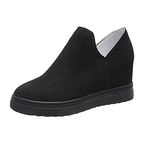 Schuhe Mit Keilabsatz Für Damen Frühling Geschlossen Barfuss Rutschfeste Sportschuhe Weiss Schwarze Turnschuhe 43 Slip-On Sneakers Fitnessstudio Sneaker Fitness Schuhe Mit Keilabsatz Für Damen Frühling Geschlossen Barfuss Rutschfeste Sportschuhe Weiss Schwarze Turnschuhe 43 Slip-On Sneakers Fitnessstudio Sneaker Fitness von Fulidngzg