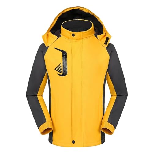 Skijacke Damen Winter Snowboardjacke Atmungsaktiv Wasserdicht Wanderjacke Skijacke Outdoor Warm Winterjacke Regenjacke Grosse Grössen Schwarz Daunenjacke Ski Funktionsjacke Sportjacke von Fulidngzg