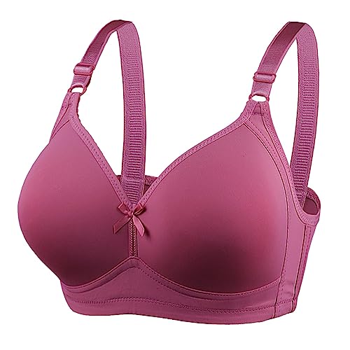 Sport BH Damen Große Größen Gepolstert Multiway Bra Bustier Shock Absorber Schwitzschutz Leicht Hautfarben Push Up BH Sport BH Große Brüste Ohne Bügel Starker Halt Gym Bralette T Shirt BH von Fulidngzg