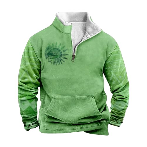 Sweatshirt Herren Ohne Kapuze Norweger mit Reißverschluss Winterpullover Arbeitspullover Schwarzer Fleecepullover Pullover Langarm Thermo Funktionsshirt Sweatshirt Jagd Warm Wollpullover Sweatshirt Herren Ohne Kapuze Norweger mit Reißverschluss Winterpullover Arbeitspullover Schwarzer Fleecepullover Pullover Langarm Thermo Funktionsshirt Sweatshirt Jagd Warm Wollpullover von Fulidngzg