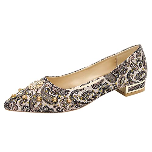Trachtenschuhe Damen: Sexy Tanzschuhe Halbschuhe mit Absatz Gold Dirndl Schuhe Festlich Mary Janes Pumps Trachtenschuhe Weite H Spitz High Heels Geschlossen Bequem Stöckelschuhe Absatzschuhe Trachtenschuhe Damen: Sexy Tanzschuhe Halbschuhe mit Absatz Gold Dirndl Schuhe Festlich Mary Janes Pumps Trachtenschuhe Weite H Spitz High Heels Geschlossen Bequem Stöckelschuhe Absatzschuhe von Fulidngzg