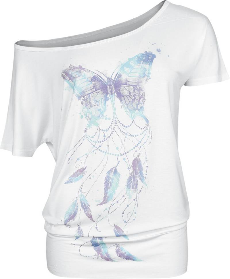 Full Volume by EMP Carried by Wings T-Shirt weiß in XXL von Full Volume by EMP