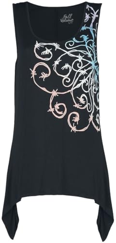 Full Volume by EMP Damen Schwarze Top mit Mandala Stacheldraht Print 4XL Full Volume by EMP Damen Schwarze Top mit Mandala Stacheldraht Print 4XL von Full Volume by EMP