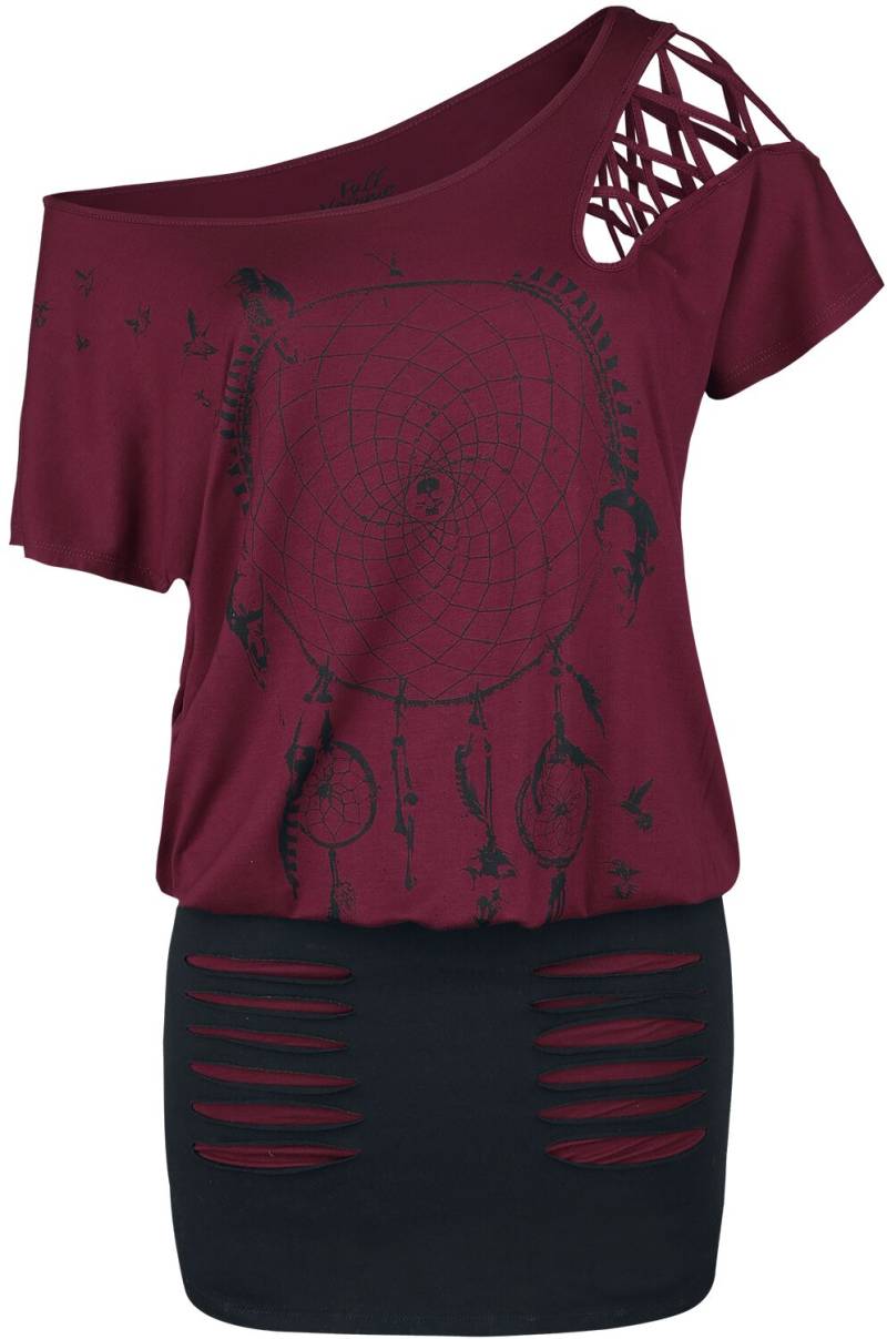 Full Volume by EMP Kurzes Kleid - Hold Loosely - S bis XXL - für Damen - Größe XXL - rot von Full Volume by EMP