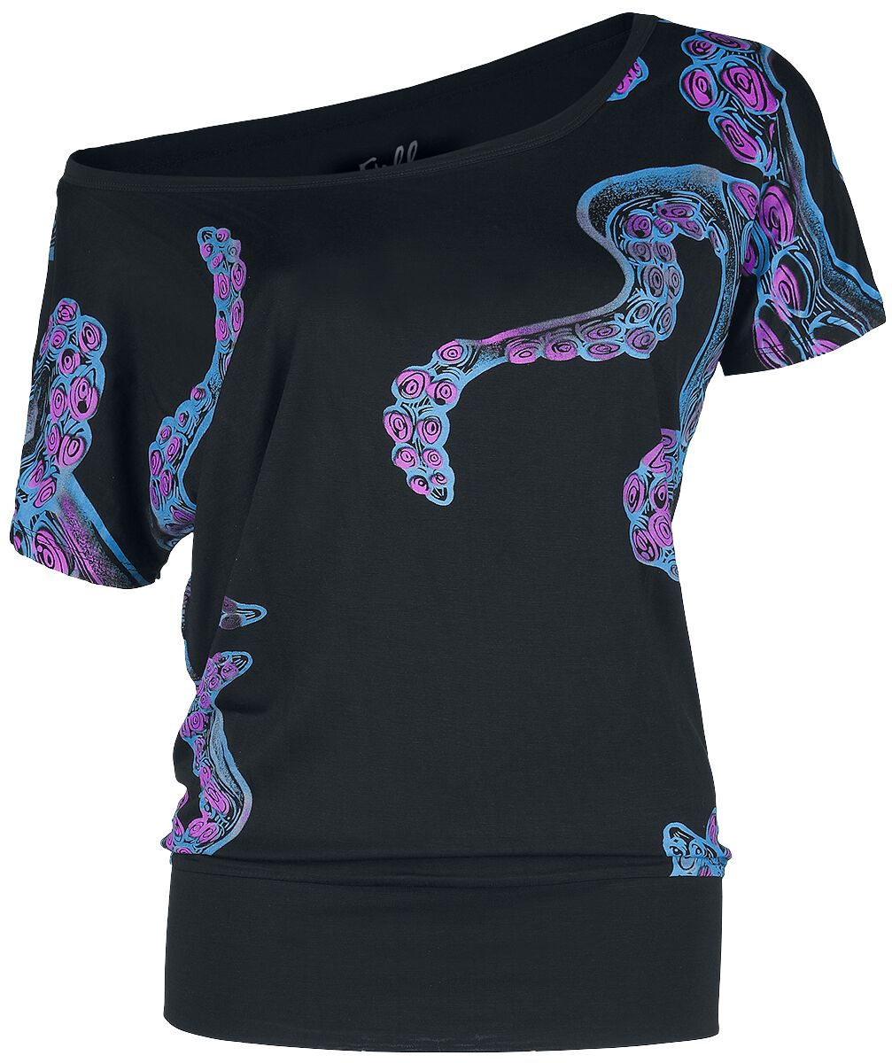 Full Volume by EMP T-Shirt - T-Shirt mit Kraken - S bis XXL - für Damen - Größe XXL - multicolor Full Volume by EMP T-Shirt - T-Shirt mit Kraken - S bis XXL - für Damen - Größe XXL - multicolor von Full Volume by EMP