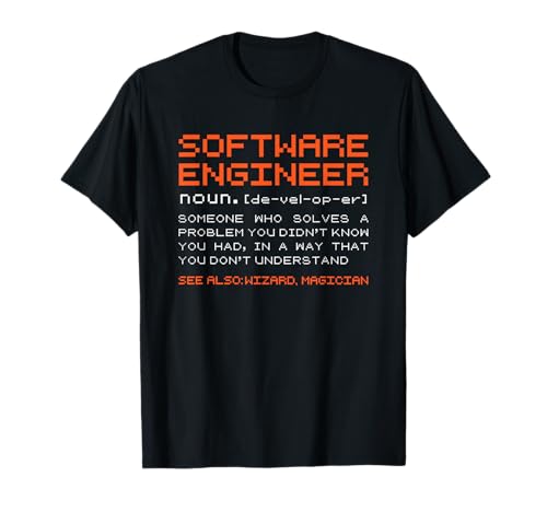 Software-Ingenieur Entwickler Debugger Coder Coding Programmierer T-Shirt von Full-stack DevOps Backend Frontend Algorithm Quote