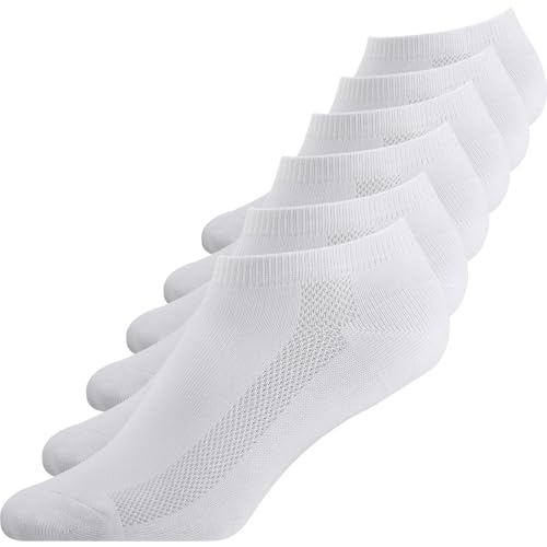 Fullluwaa Sneaker Socken 6/10 Paar Sportsocken Herren Damen, Atmungsaktive Baumwolle Socken, Kurz Laufsocken von Fullluwaa