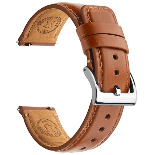 Fullmosa Leder Uhrenarmband Vintage-Ersatzarmband, Uhrenarmband 22mm 20mm 24mm 19mm 18mm Armband Uhr Zubehör für Herren Damen, Uhrband für Smartwatch und Universal-Uhren Fullmosa Leder Uhrenarmband Vintage-Ersatzarmband, Uhrenarmband 22mm 20mm 24mm 19mm 18mm Armband Uhr Zubehör für Herren Damen, Uhrband für Smartwatch und Universal-Uhren von Fullmosa