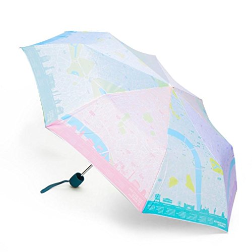 Fulton Damen Regenschirm Brollymap, London Map (Mehrfarbig) - L761 von Fulton