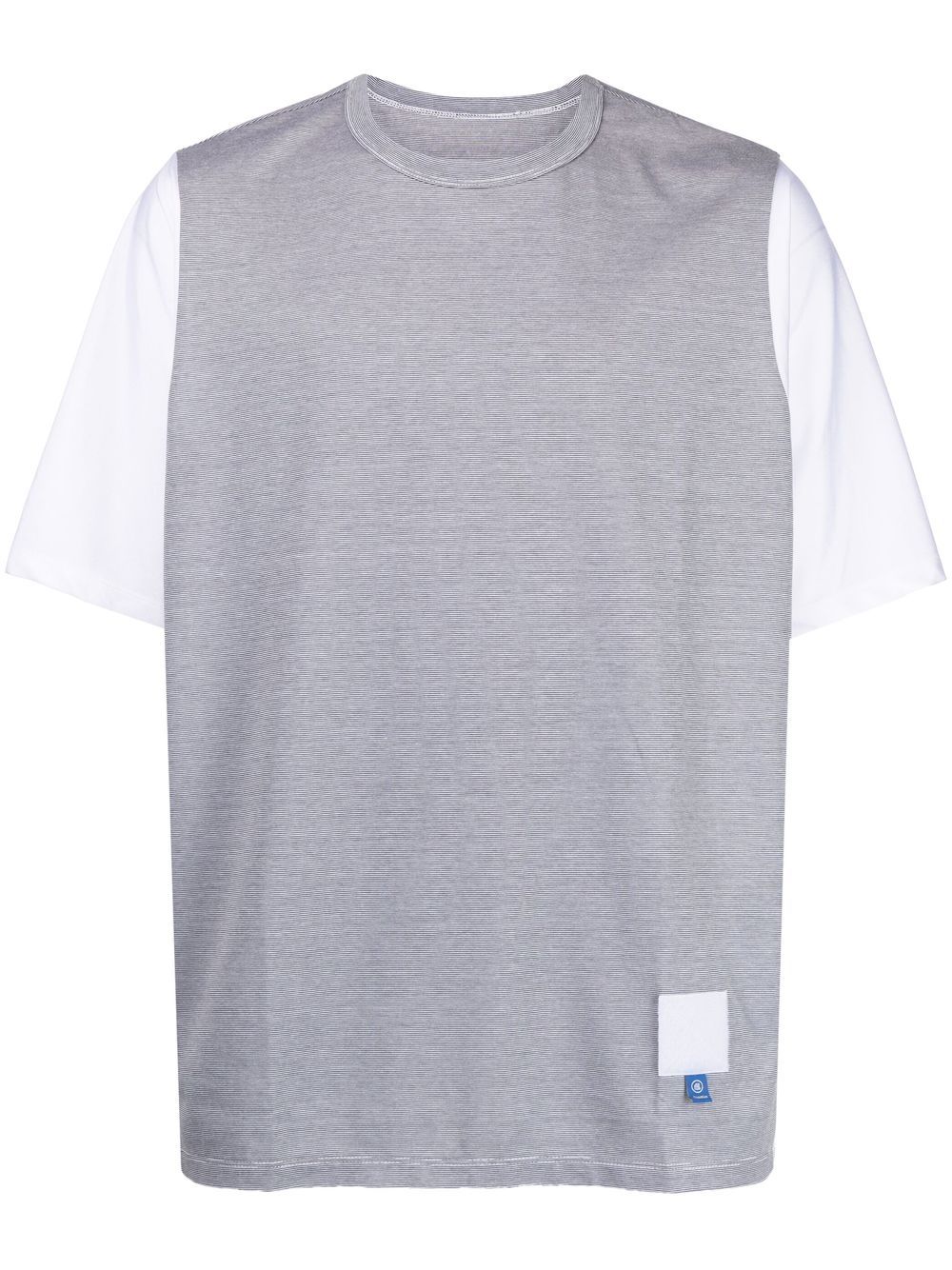 Fumito Ganryu T-Shirt mit Logo-Patch - Grau von Fumito Ganryu