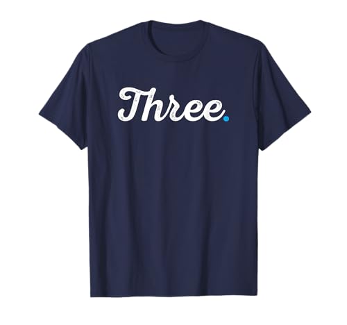 Three Third Birthday Party Baby Boy Toddler 3rd Bday Outfit T-Shirt Three Third Birthday Party Baby Boy Toddler 3rd Bday Outfit T-Shirt von Fun 1st 2nd 3rd 4th 5th 6th 7th 8th 9th 10th Bday