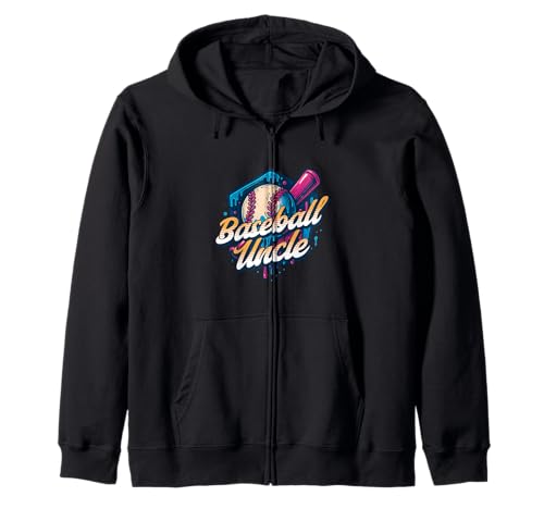 Baseball Onkel Kinder Geburtstag Baseball Drip Ice Cream Family Kapuzenjacke Baseball Onkel Kinder Geburtstag Baseball Drip Ice Cream Family Kapuzenjacke von Fun Baseball Birthday Family Matching Gifts Shop