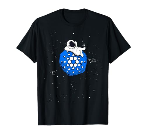 Cryptocurrency Funny Relaxed Space Man On ADA Cardano Moon T-Shirt Cryptocurrency Funny Relaxed Space Man On ADA Cardano Moon T-Shirt von Fun Cardano ADA Coin Crypto Moon Gear