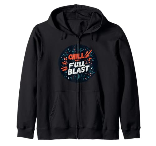 Cooles Chill-Modus-Outfit für Blast Jungen und Mädchen Kapuzenjacke Cooles Chill-Modus-Outfit für Blast Jungen und Mädchen Kapuzenjacke von Fun Chill Mode, Full Blast