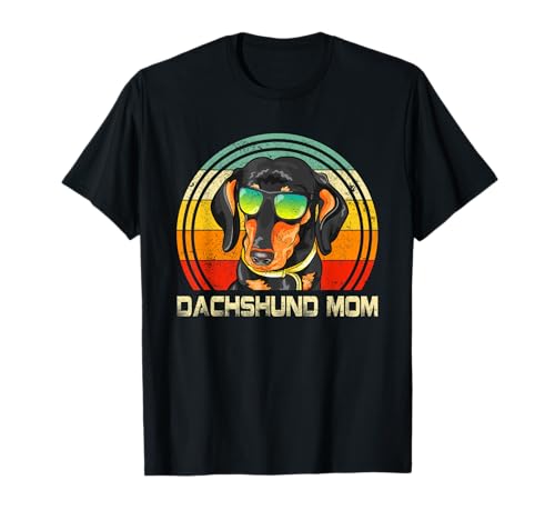 Dachshund Mom Dackel mama Lusitg Dackel Geschenk T-Shirt Dachshund Mom Dackel mama Lusitg Dackel Geschenk T-Shirt von Fun Dackel Shirts