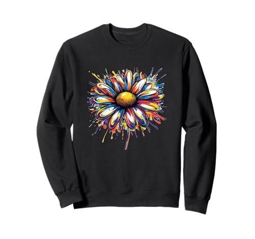 Tolles Gänseblümchen-Kostüm für Erwachsene und Kinder Sweatshirt Tolles Gänseblümchen-Kostüm für Erwachsene und Kinder Sweatshirt von Fun Daisy Look