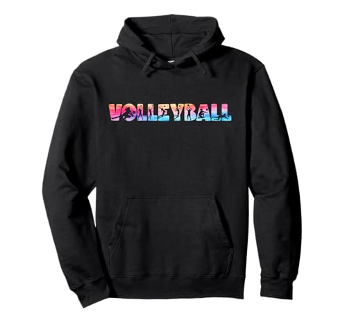 Bump Set Spike Repeat Volleyball Tiedye Shirt für Mädchen Frauen Pullover Hoodie von Fun Designs for Volleyball Players Boys Girls