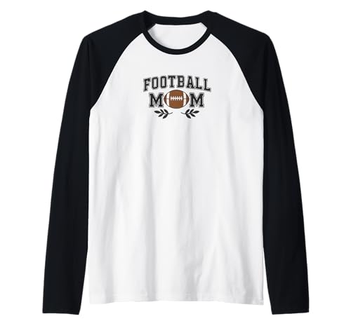 Fußball Mama Varsity Style Sport Design Raglan Fußball Mama Varsity Style Sport Design Raglan von Fun Designs