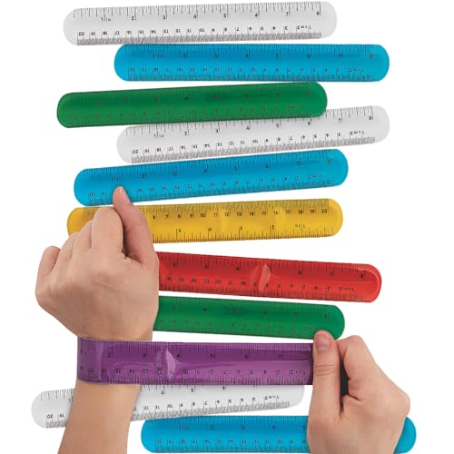 Fun Express - Lineal-Slap-Armbänder - Schmuck - Slap Armbänder - 12 Stück Fun Express - Lineal-Slap-Armbänder - Schmuck - Slap Armbänder - 12 Stück von Fun Express