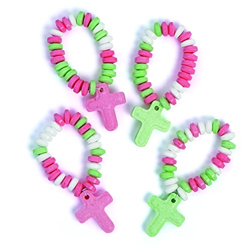 Fun Express Religiöse Weihnachts-Süßigkeiten-Armbänder – Essbare – 12 Stück Fun Express Religiöse Weihnachts-Süßigkeiten-Armbänder – Essbare – 12 Stück von Fun Express