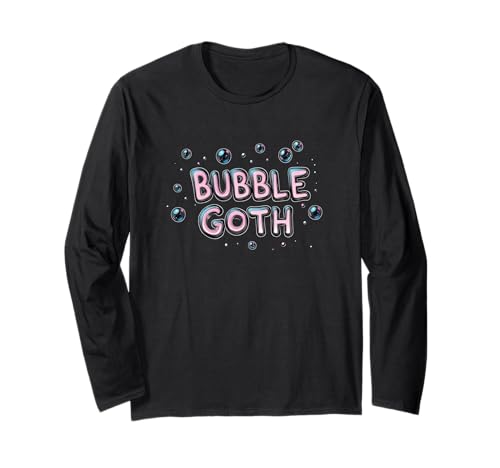 Lustige Bubble Goth Grafik für Jungen und Mädchen Langarmshirt Lustige Bubble Goth Grafik für Jungen und Mädchen Langarmshirt von Fun Goth Outfit