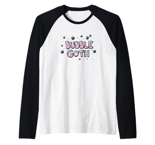 Lustige Bubble Goth Grafik für Jungen und Mädchen Raglan Lustige Bubble Goth Grafik für Jungen und Mädchen Raglan von Fun Goth Outfit