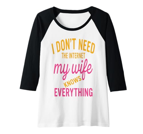 Damen Ma Femme – Ehefrau Humor Paar Zitat Hochzeit Raglan von Fun Graphic Funny Design