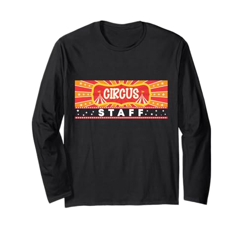 Circus Staff – lustiges Halloween-Kostüm für Mama und Papa Langarmshirt von Fun Halloween Designs