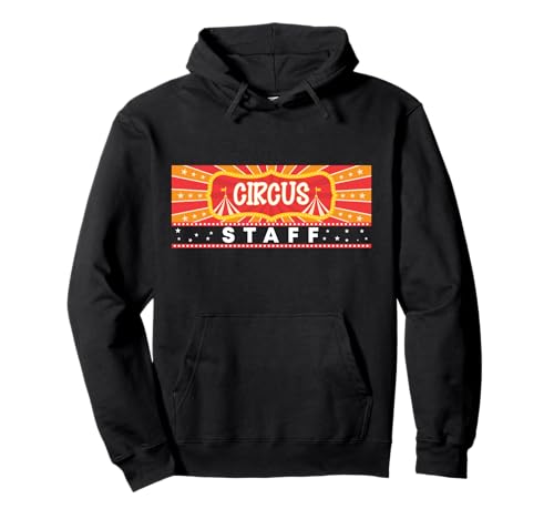 Circus Staff – lustiges Halloween-Kostüm für Mama und Papa Pullover Hoodie von Fun Halloween Designs