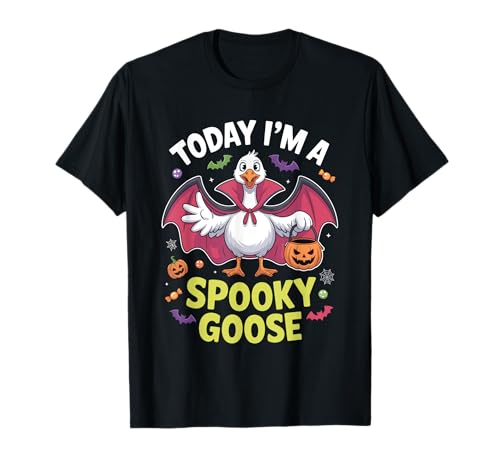 Today I'm A Spooky Goose Lustiges Gans Kostüm für Männer Frauen T-Shirt Today I'm A Spooky Goose Lustiges Gans Kostüm für Männer Frauen T-Shirt von Fun Halloween Goose Tees