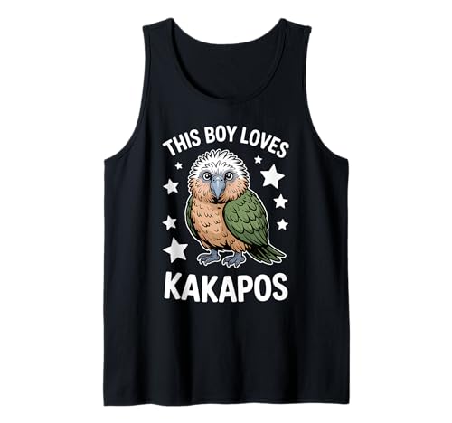 Herren Dieser Junge liebt Kakapos Lustiger Kakapo Tank Top Herren Dieser Junge liebt Kakapos Lustiger Kakapo Tank Top von Fun Kakapos Cool Kakapo Design