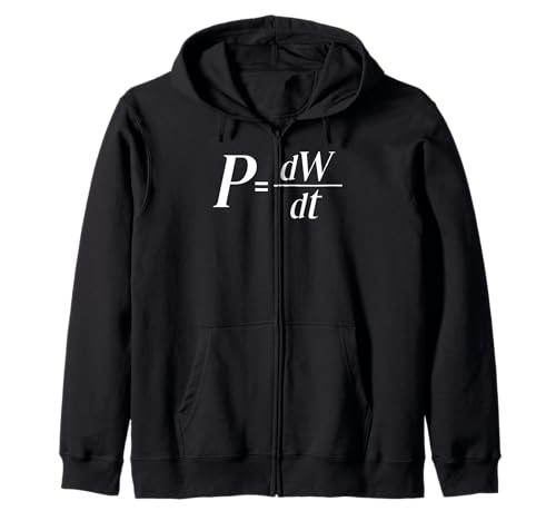 Power Derivative of Work for Men Women. Kapuzenjacke Power Derivative of Work for Men Women. Kapuzenjacke von Fun Physics Products